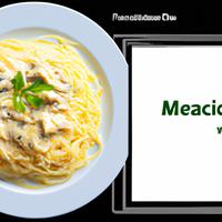 White sauce spaghetti