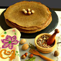 Whole grain pancake
