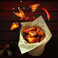 Wingstop hot wings