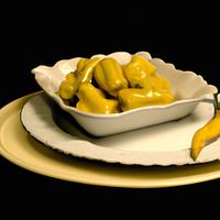 Yellow chili peppers