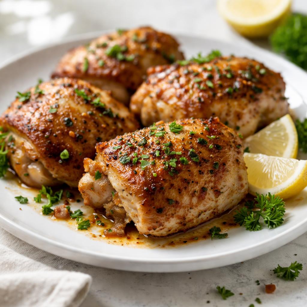 Baked Chicken Thighs