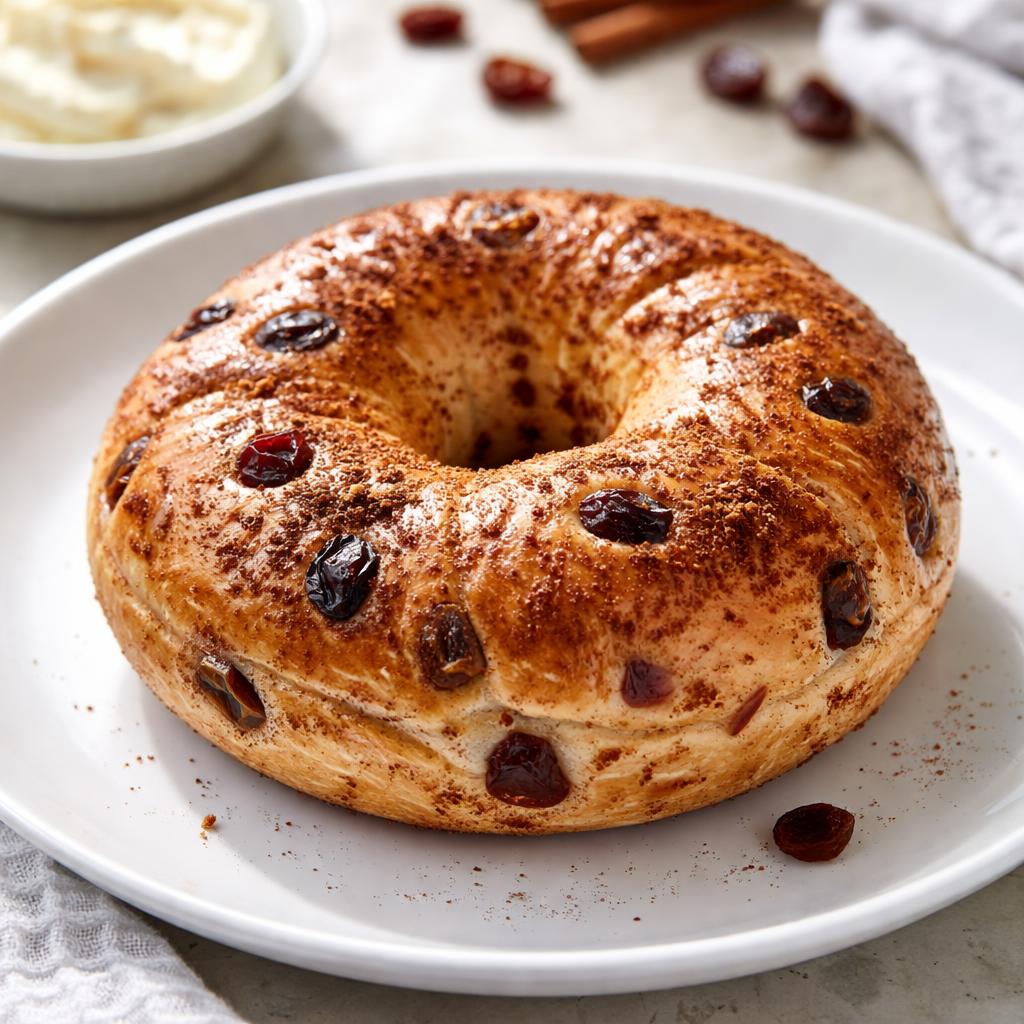 Cinnamon Raisin Bagel
