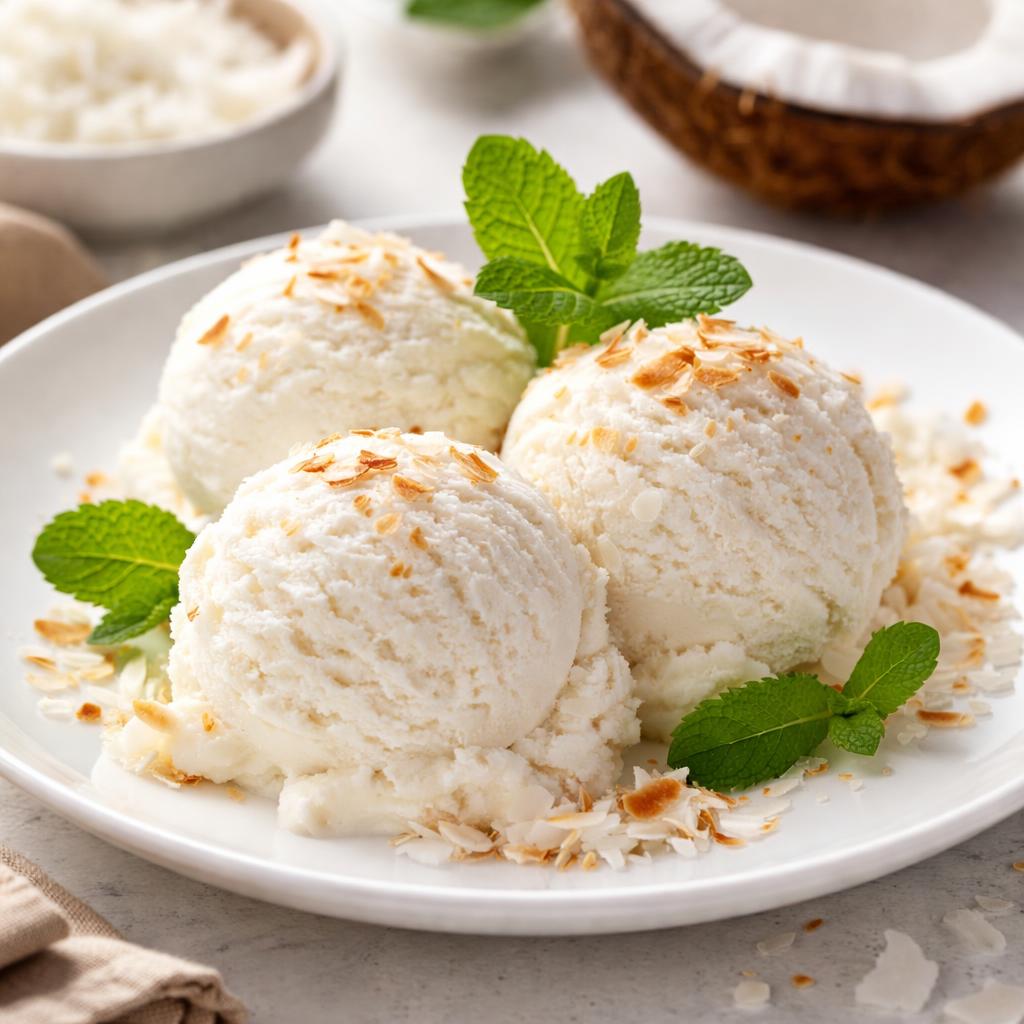 Coconut Ice Cream