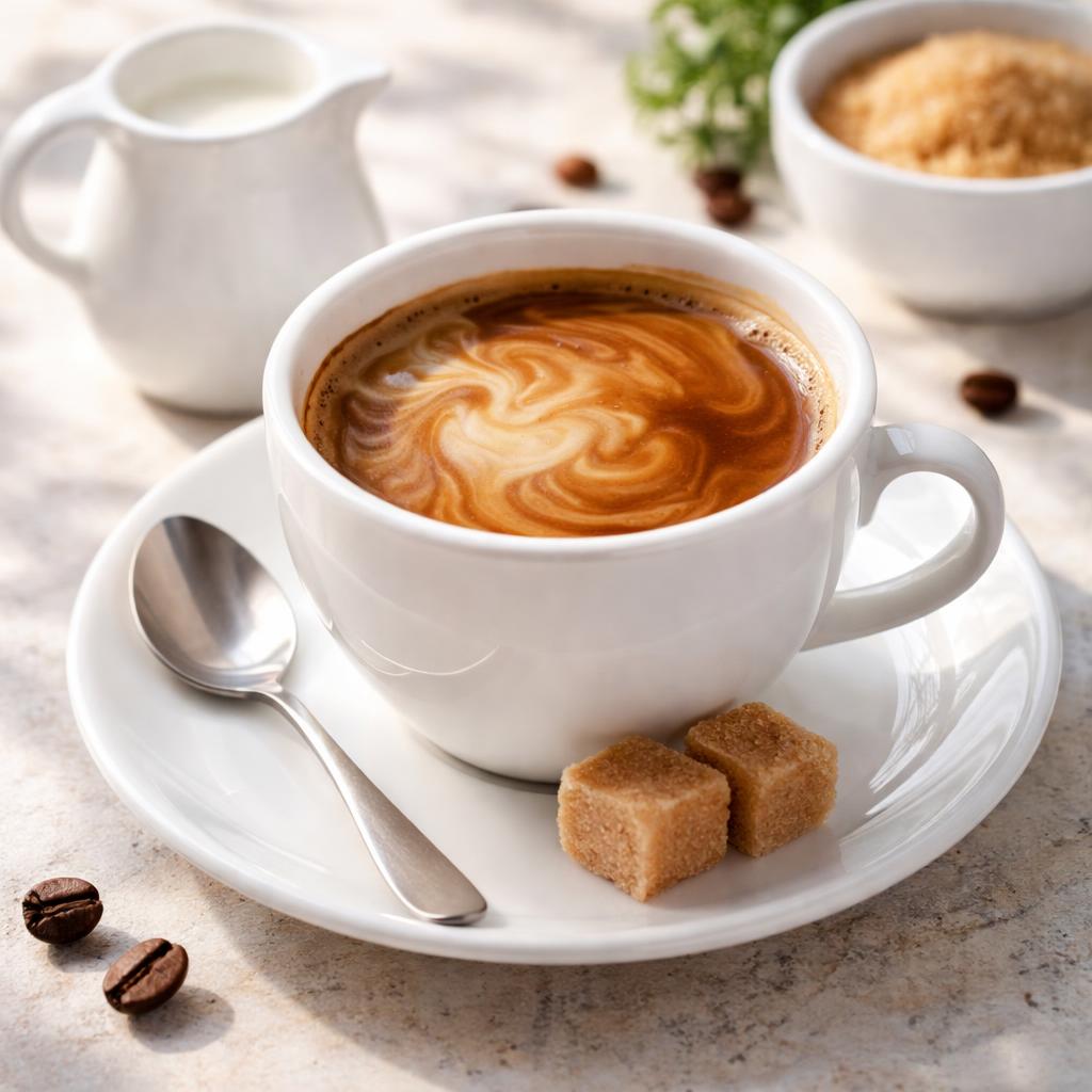 Coffee With Milk And Sugar