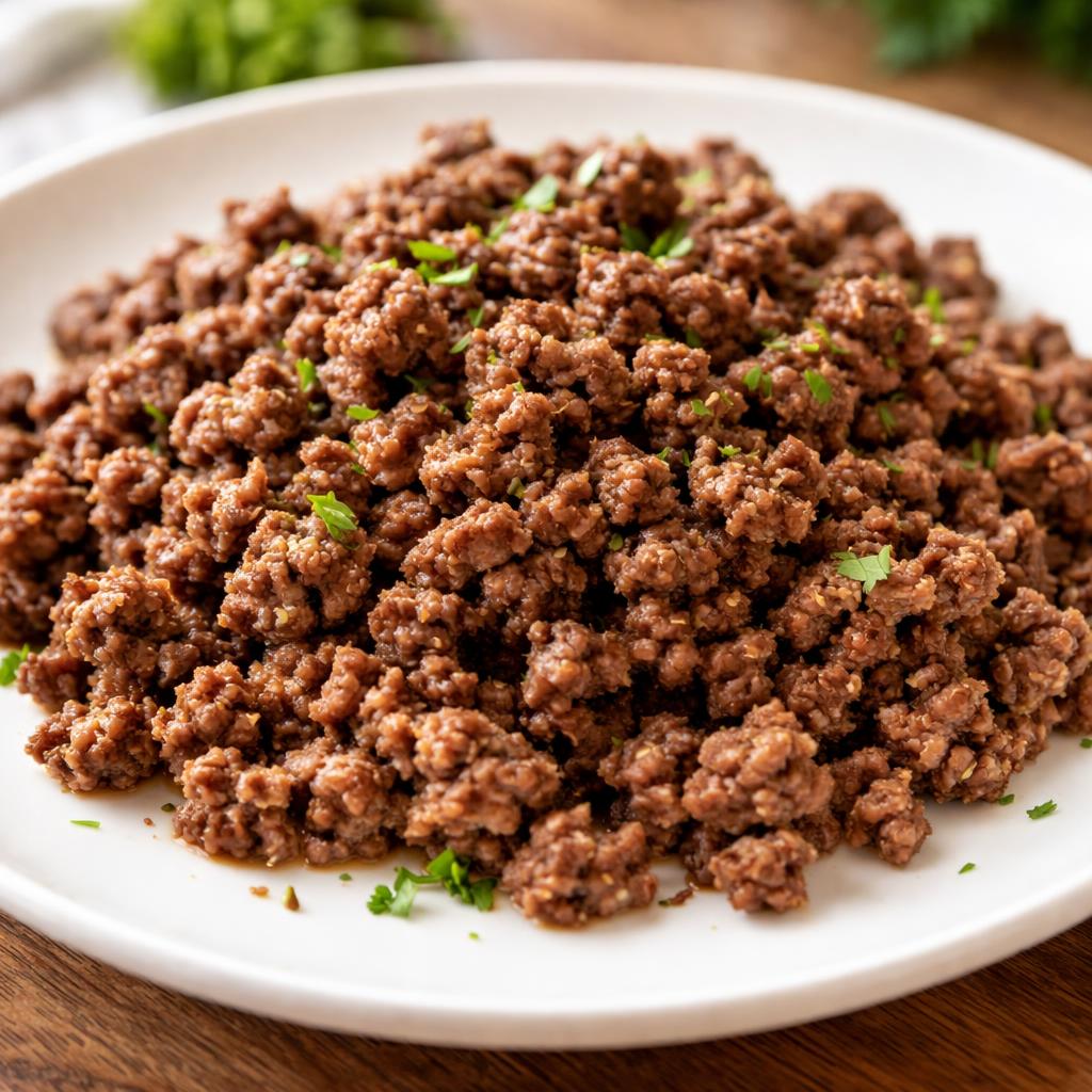 Cooked Ground Beef