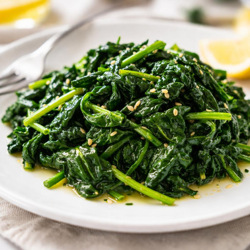Cooked Spinach