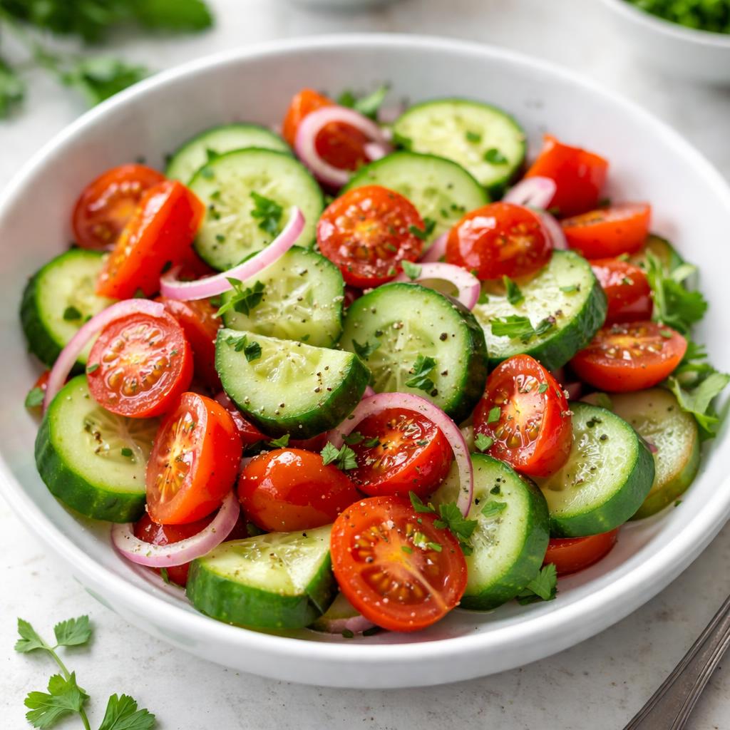 Cucumber And Tomato Salad