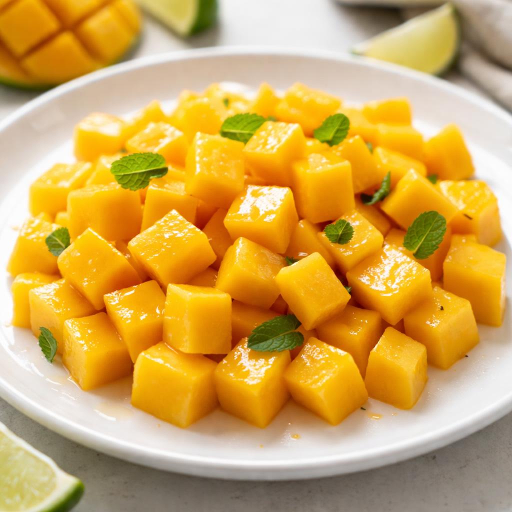 Diced Mango