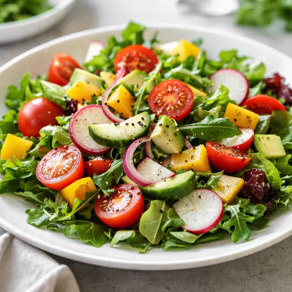 Fresh Vegetables Salad