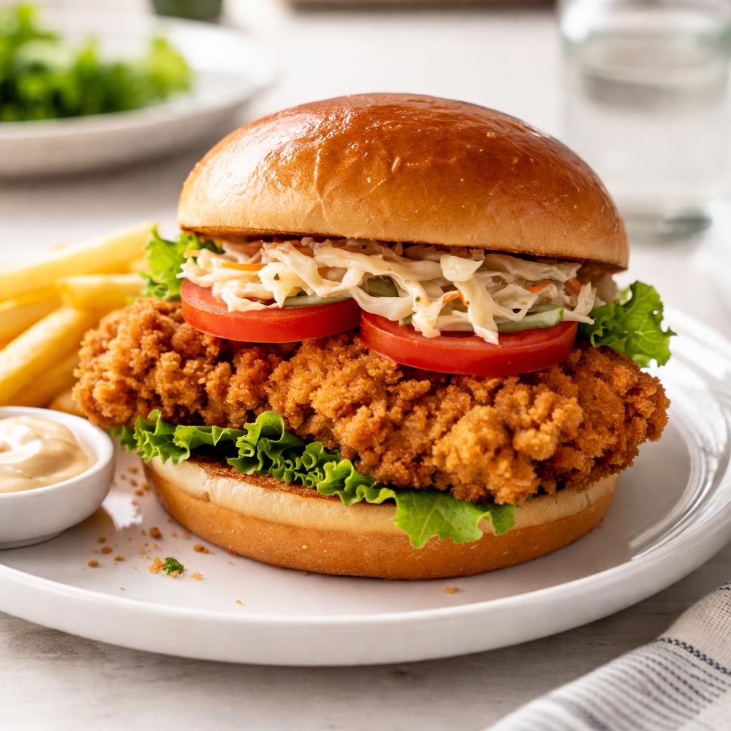 Fried Chicken Burger