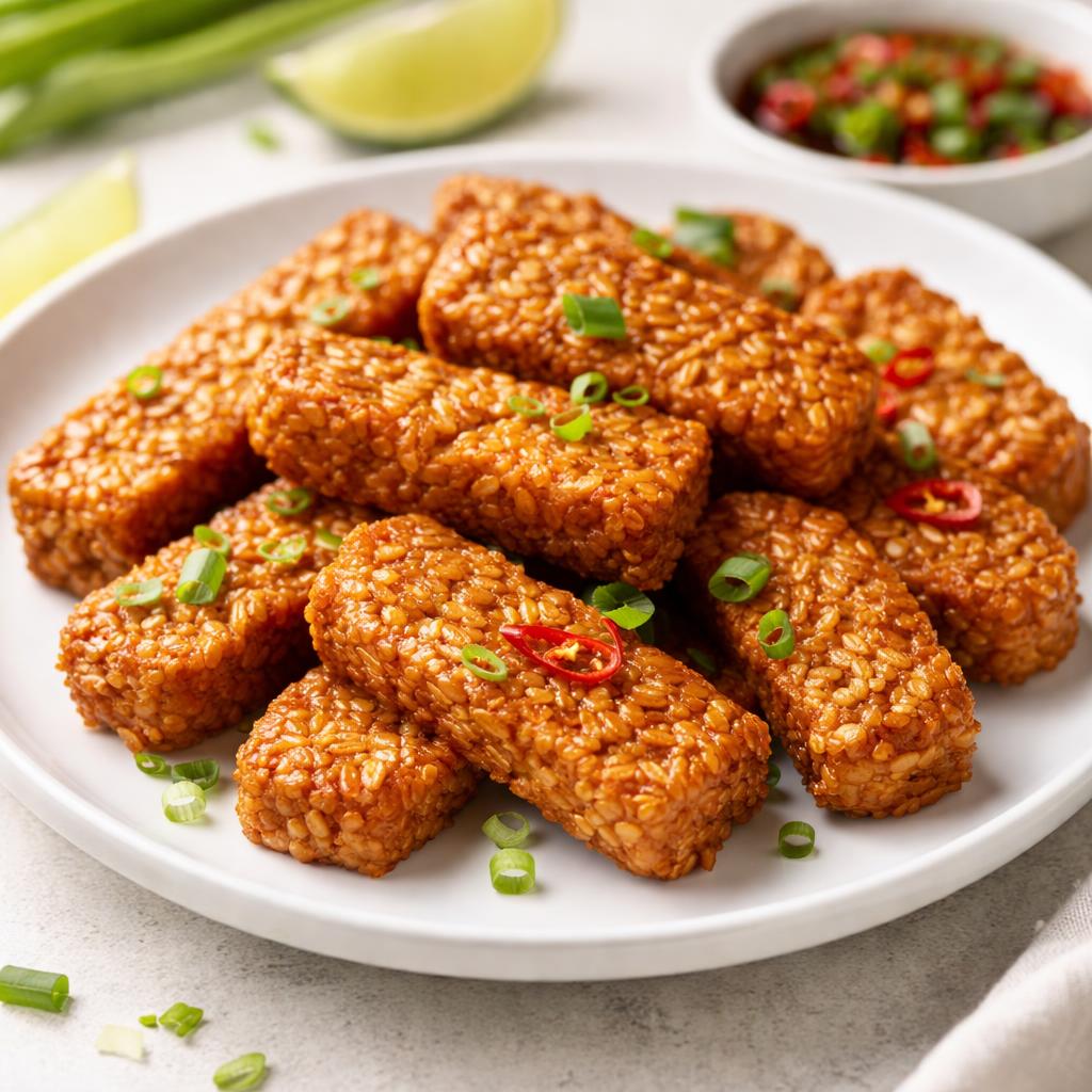 Fried Tempeh