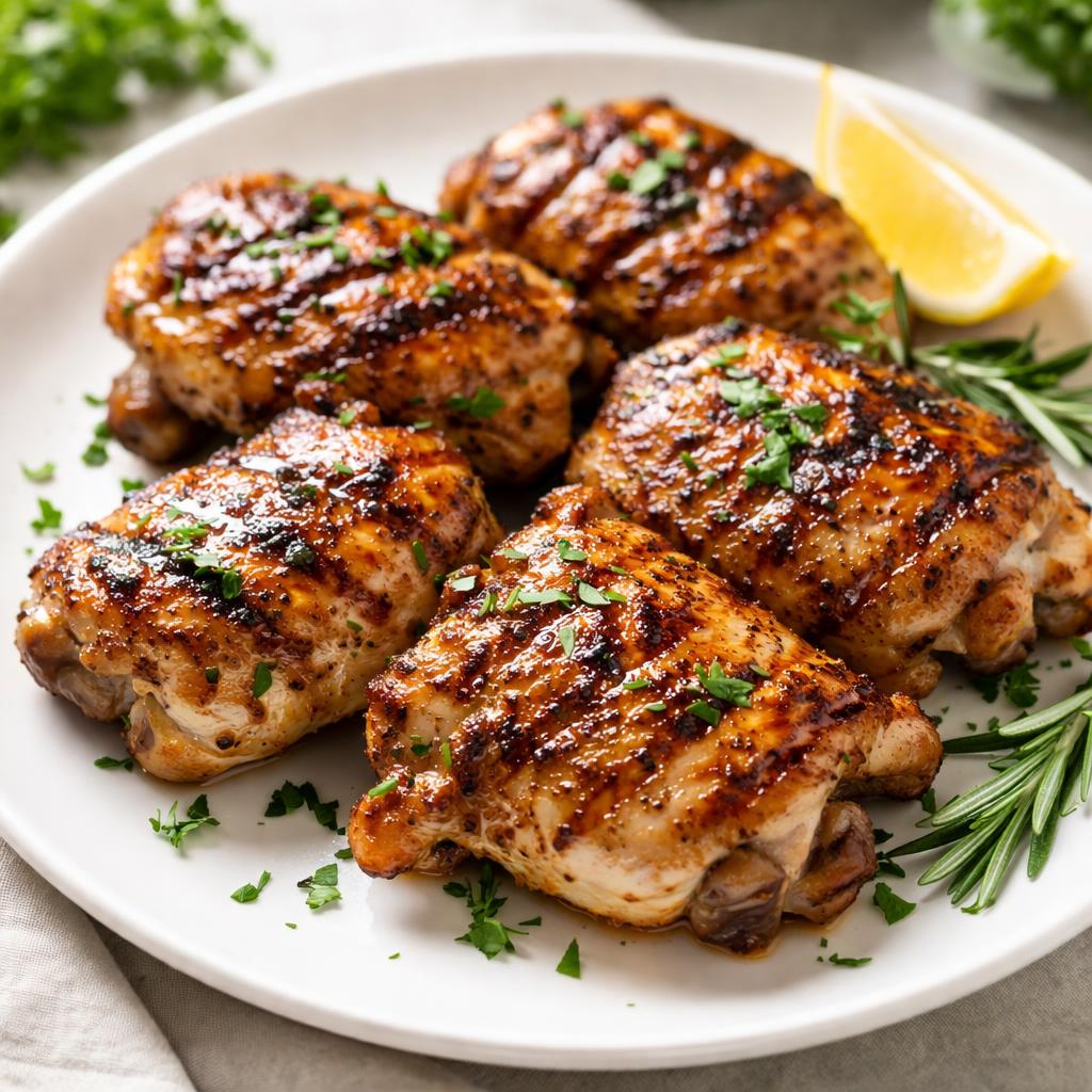 Grilled Chicken Thighs