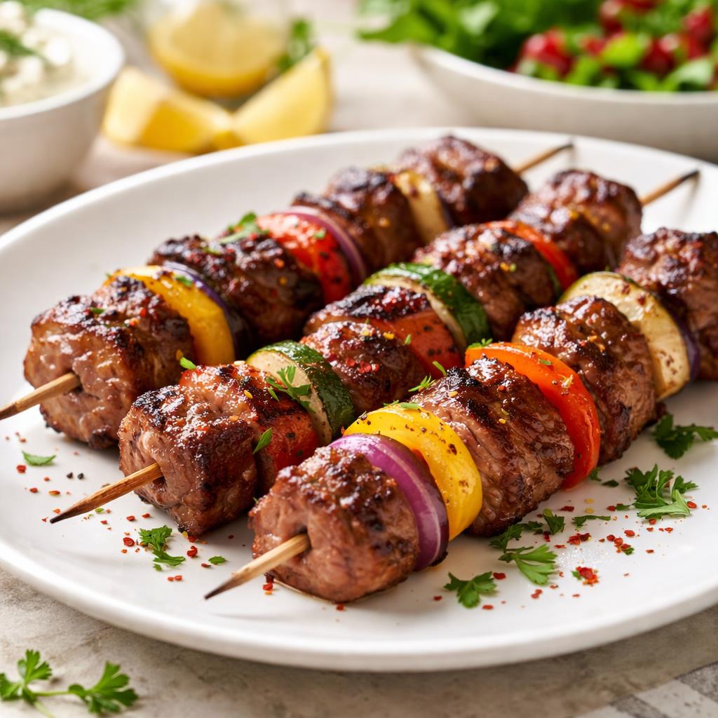 Grilled Meat Skewer