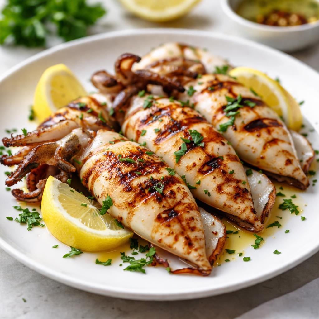 Grilled Squid