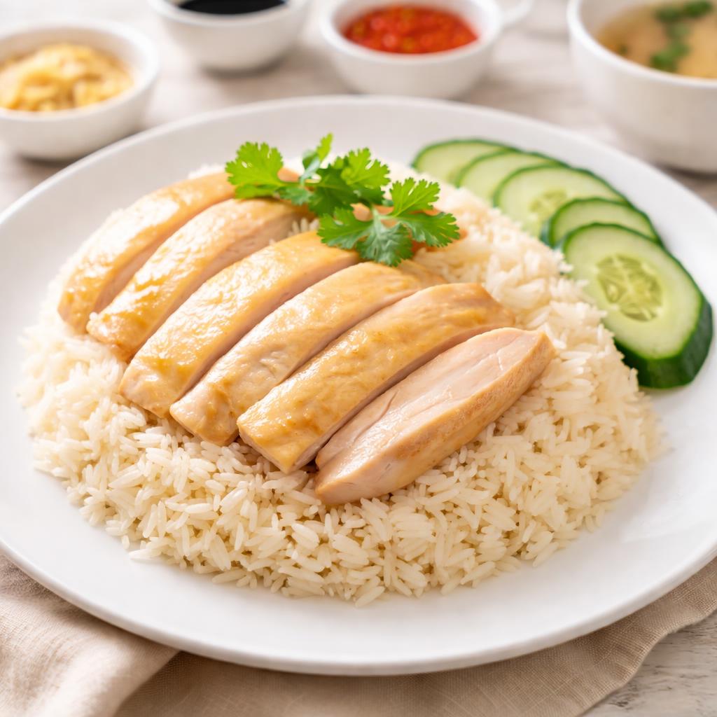 Hainanese Chicken Rice