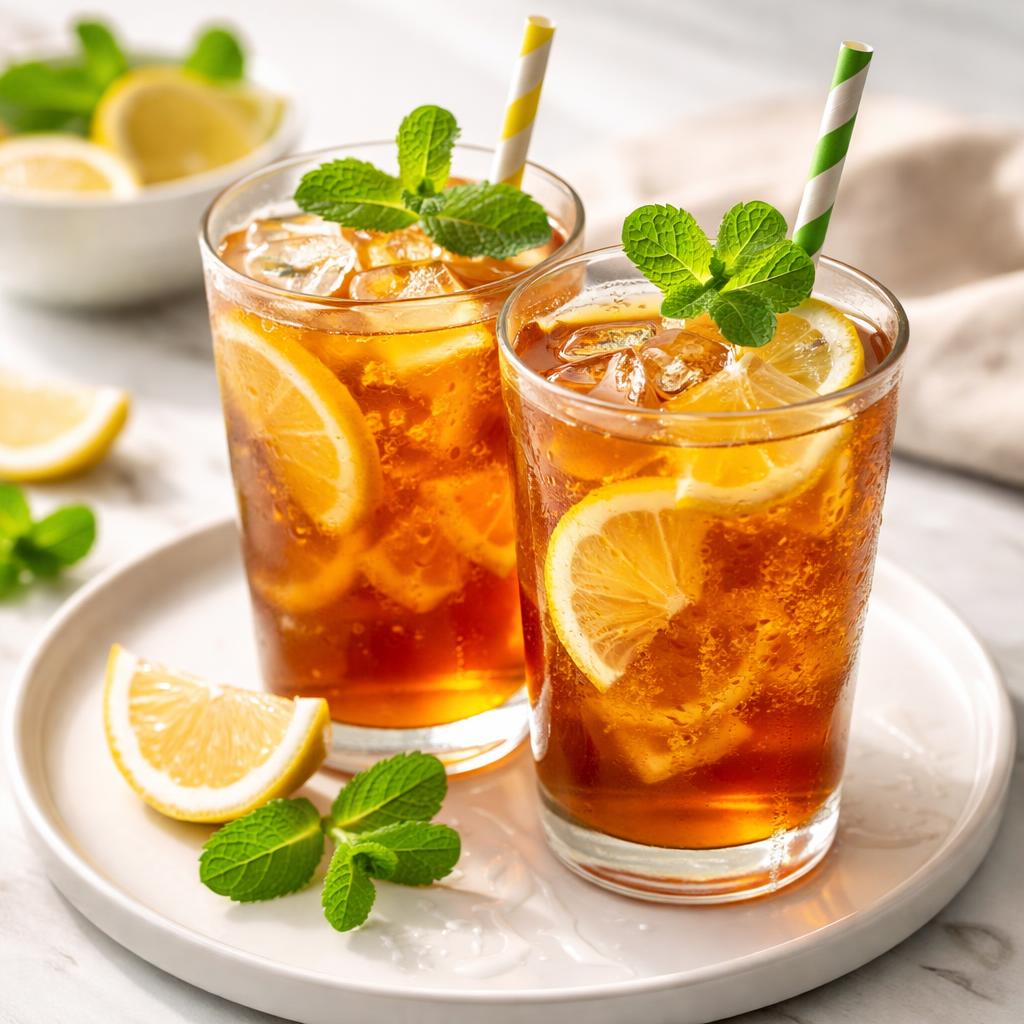 Iced Tea With Lemon