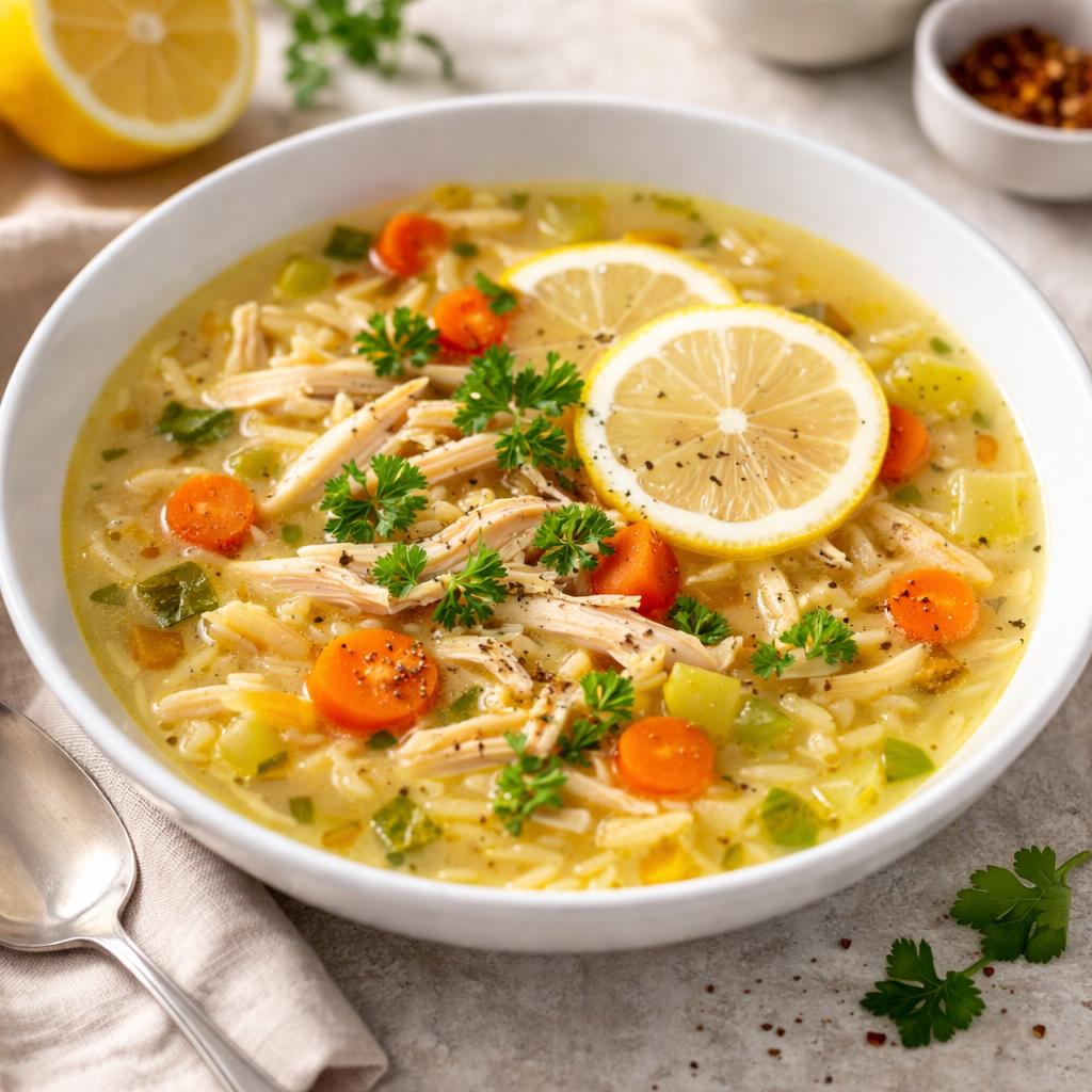 Lemon Chicken Soup