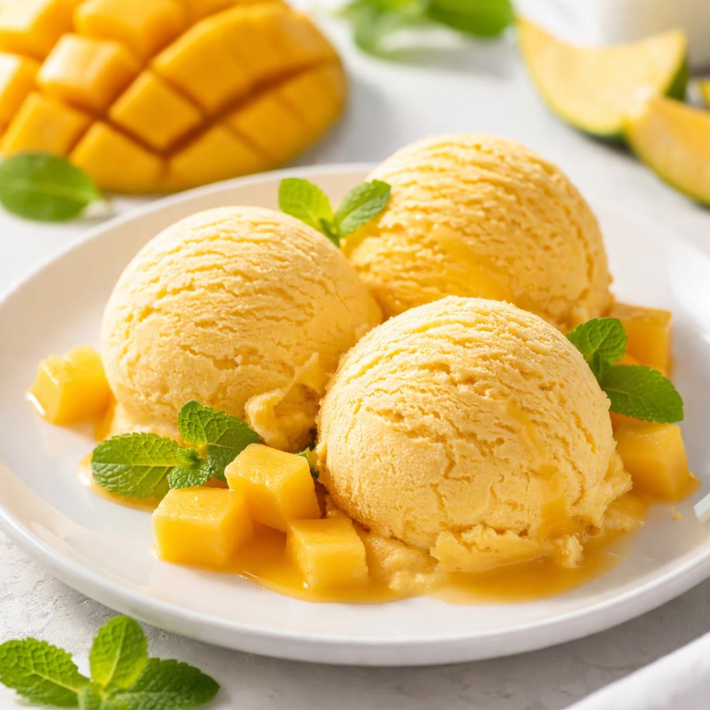 Mango Ice Cream