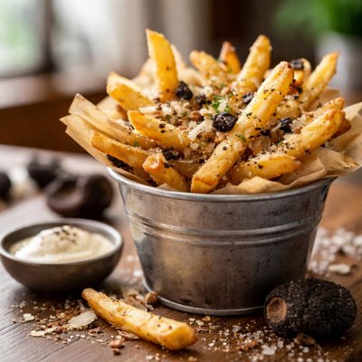 A pinch of truffle fries