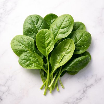 A small handful of spinach