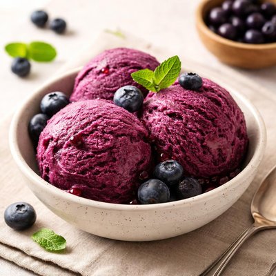 Acai ice cream