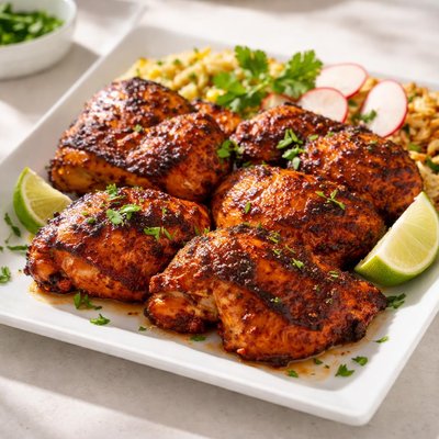 Achiote marinated chicken