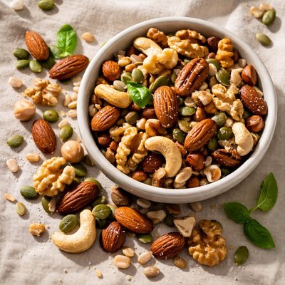 Activated mixed nuts