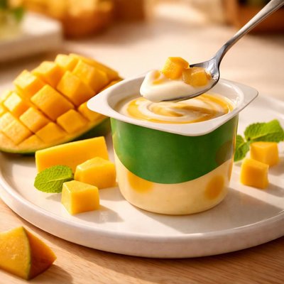 Activia mango yogurt