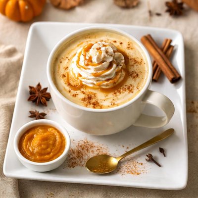 Add pumpkin chai latte with dairy milk from my favorites list