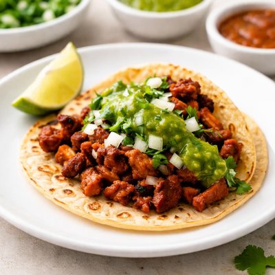 Adobada taco
