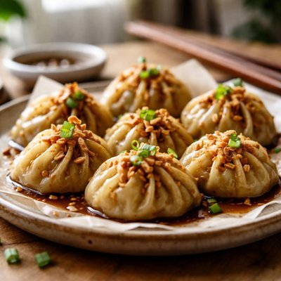 Adobo dumplings