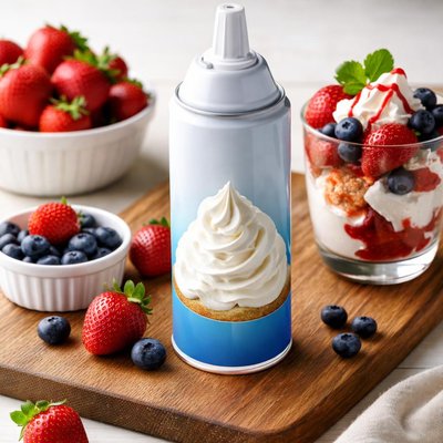 Aerosol whipped cream