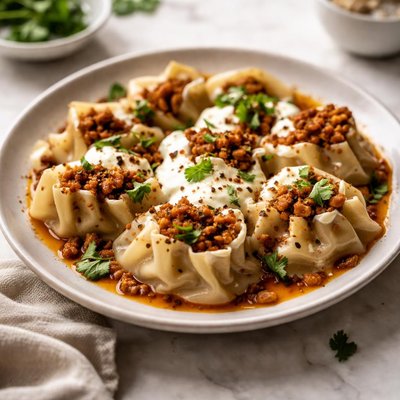 Afghan beef dumpling