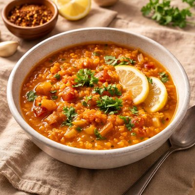 Afghan lentil soup