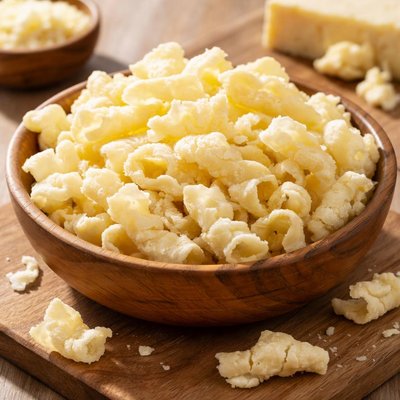 Aged white cheddar curls