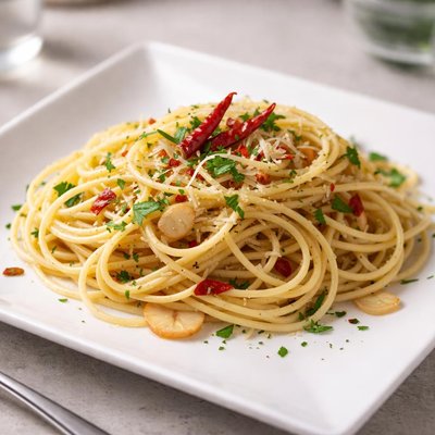Agli olio spaghetti