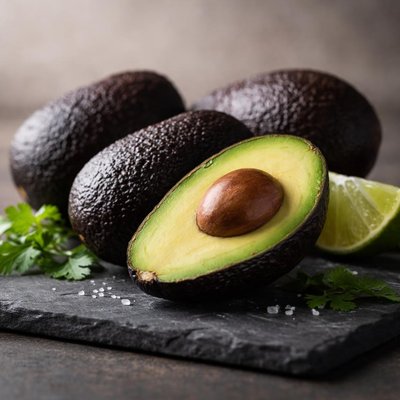 Aguacate de piel negra