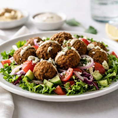 Ah falafel salade
