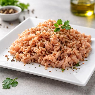 Ah scharrel kipgehakt gekruis