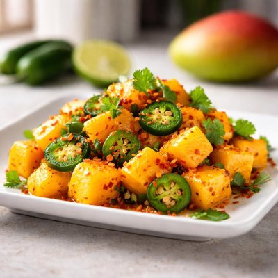 Aidelis spicy mango with jalepano