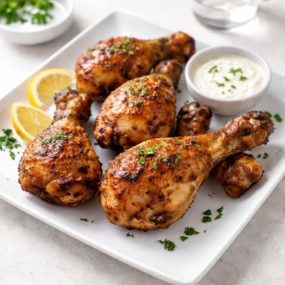 Air fry chicken drumstick