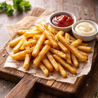 Air fry french fries