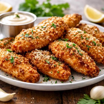 Air fry garlic parmesan chicken