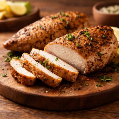 Air fryed boneless chicken breast