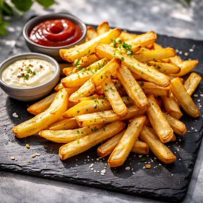 Air fryed fries