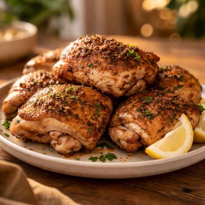 Air fryer chicken thighs