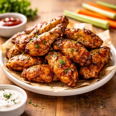 Air fryer chicken wings