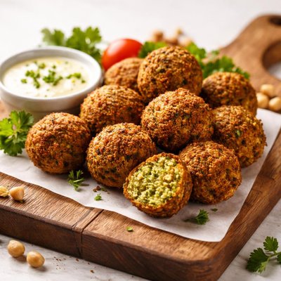 Air fryer falafel