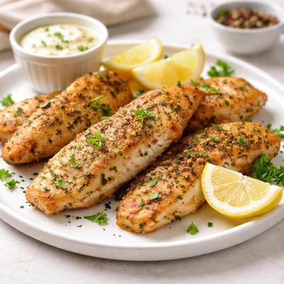 Air fryer fish