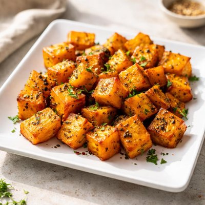Airfried butternut squash